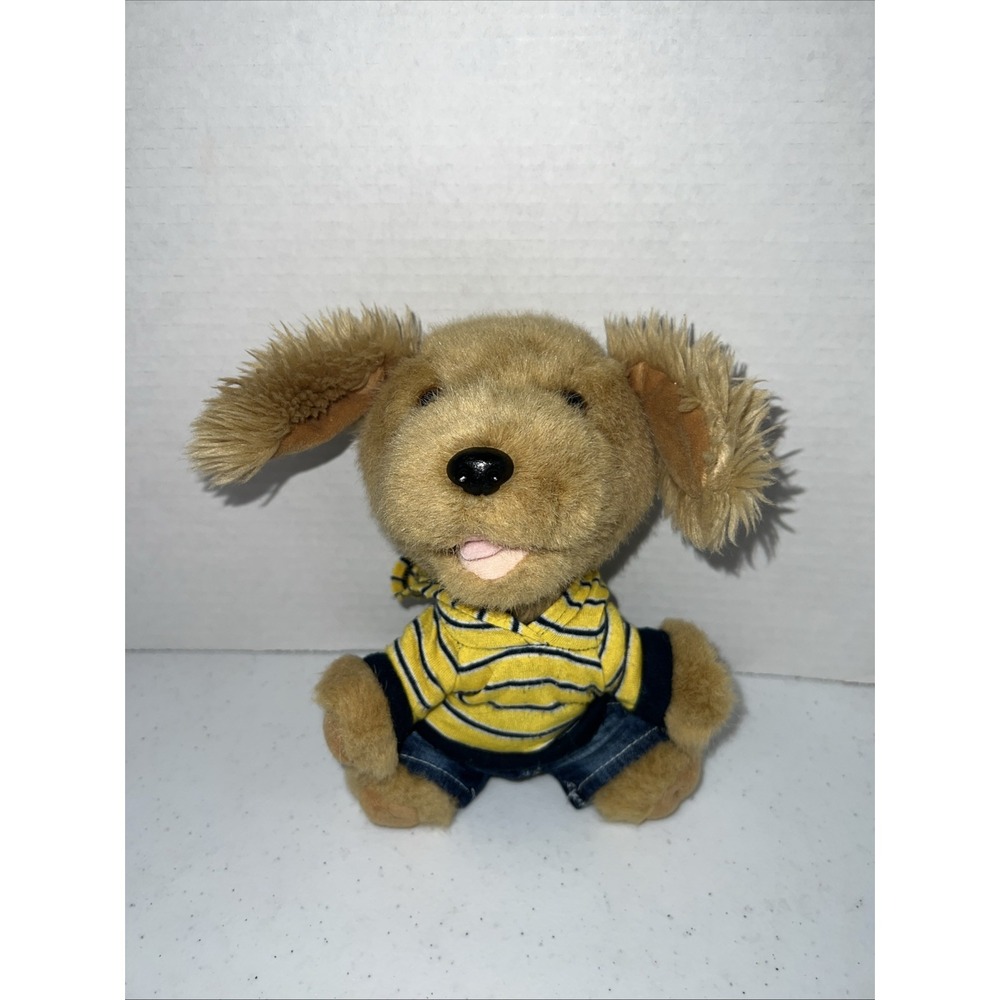 Build a Bear SMALLFRYS‎ BUDDIES GOLDEN RETRIEVER plush tan dog puppy 7.5"